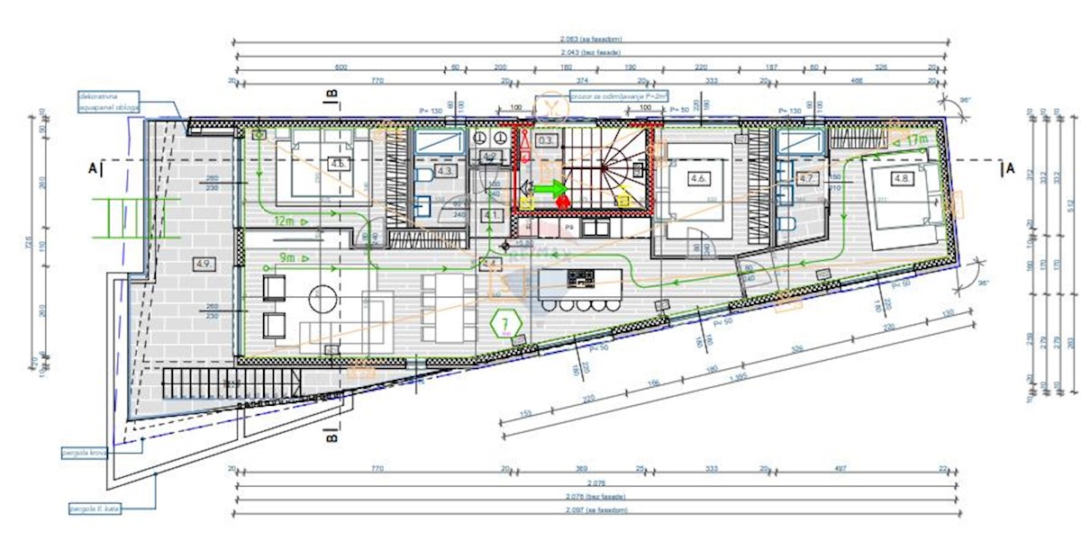 Terreno edificabile Njivice, Omišalj, 568m2