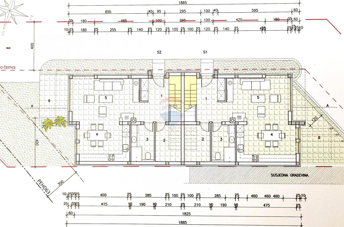 Terreno edificabile Umag, 442m2