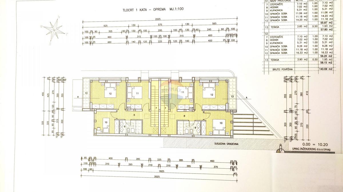 Terreno edificabile Umag, 442m2