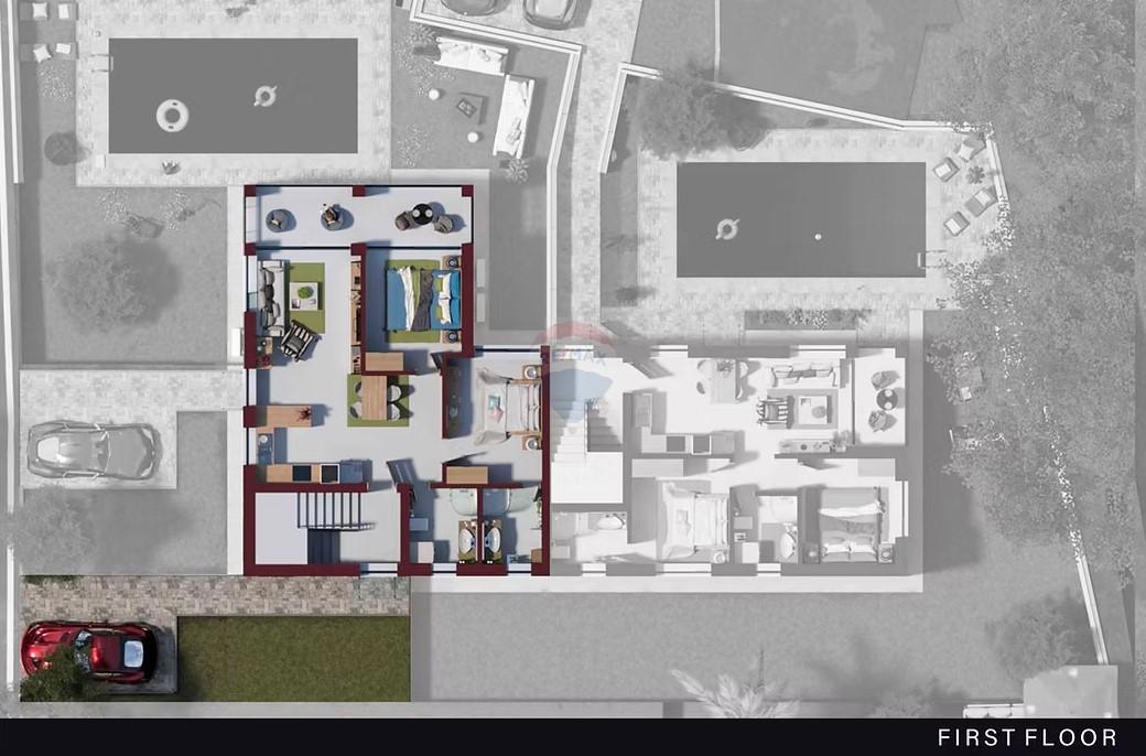 Appartamento Poreč, 109,58m2