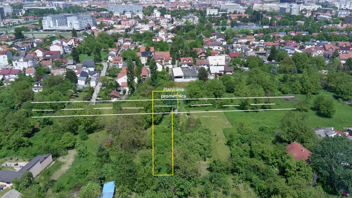 Terreno edificabile Trnje, 1.036m2