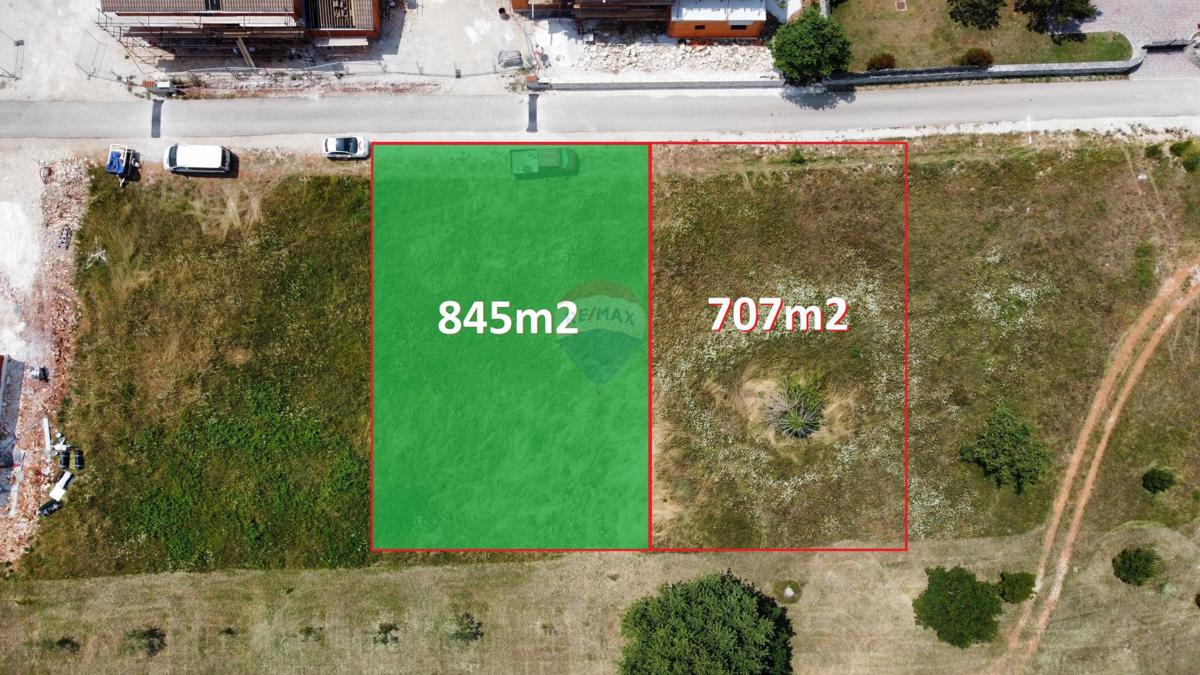 Terreno edificabile Svetvinčenat, 845m2