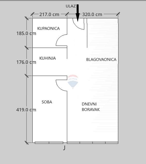 Appartamento Folnegovićevo naselje, Peščenica - Žitnjak, 42m2