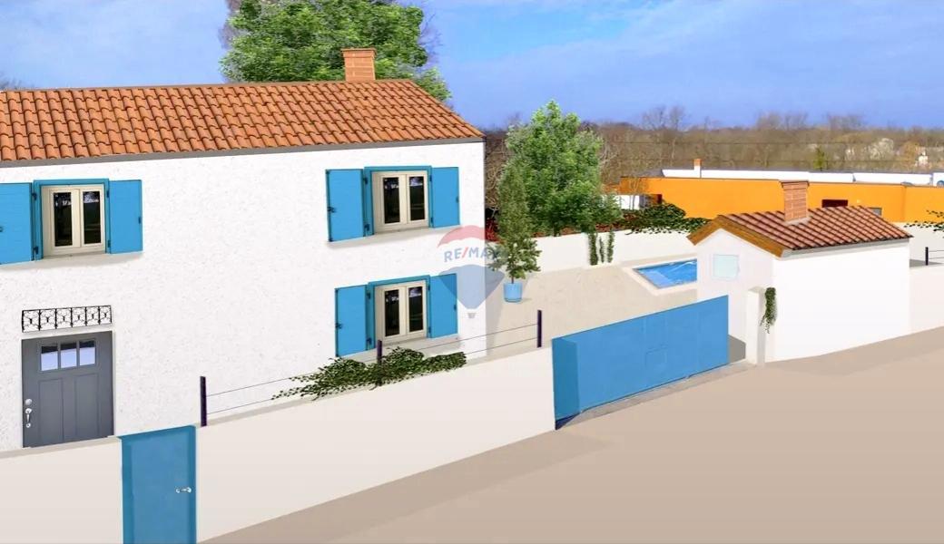 Istra, Svetvinčenat – Zazidljivo zemljišče z gradbenim dovoljenjem