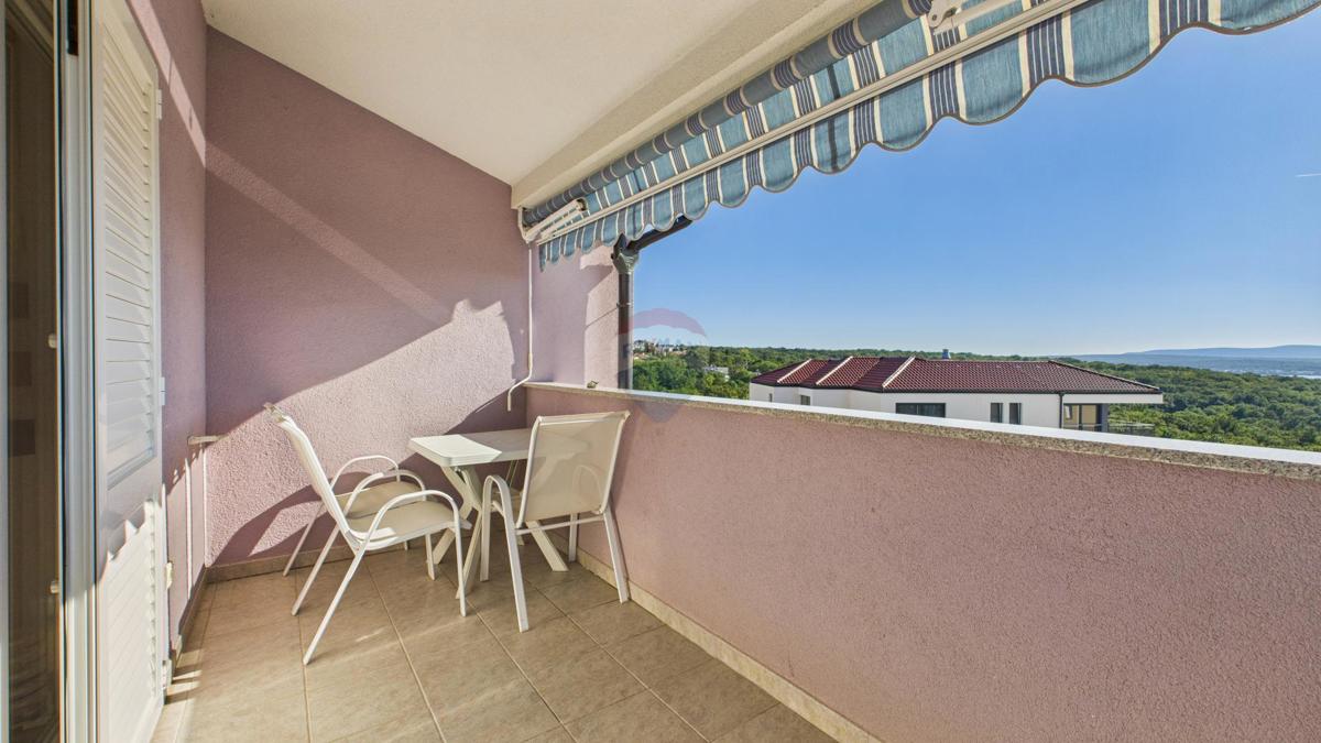 Krk, Njivice – Casa con vista e 2 appartamenti