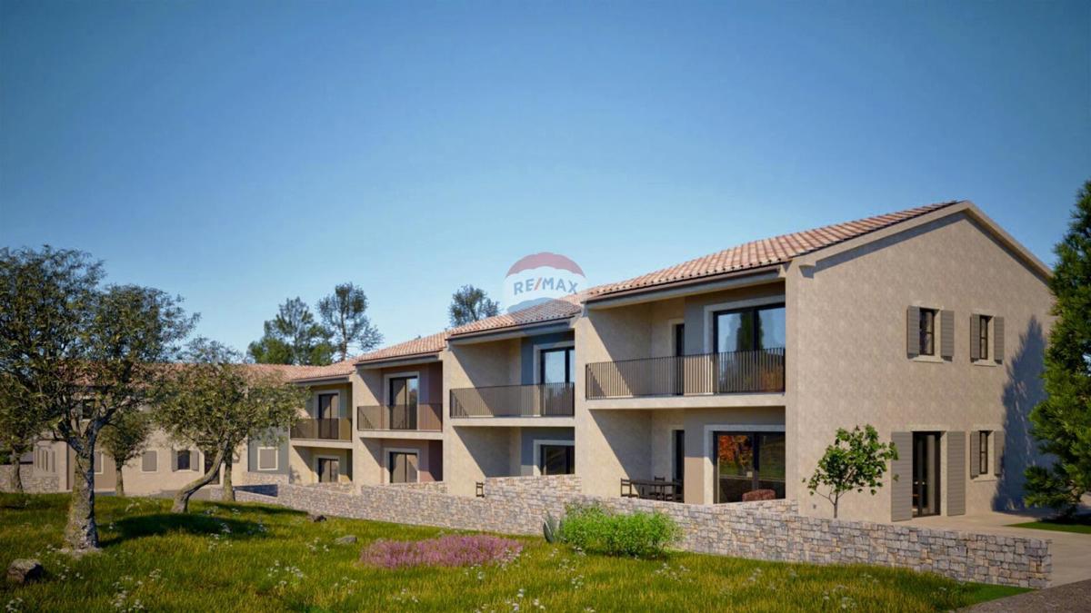 Istria, Rovigno, 8 km, trilocale – nuova costruzione, 84 m² + parcheggio