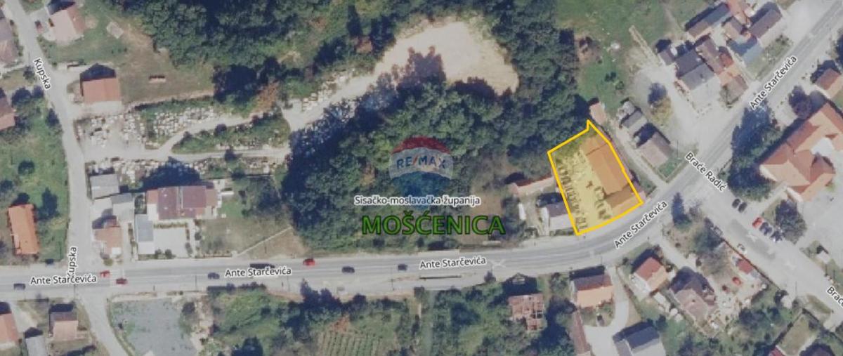 Attività commerciale Moščenica, Petrinja, 360m2