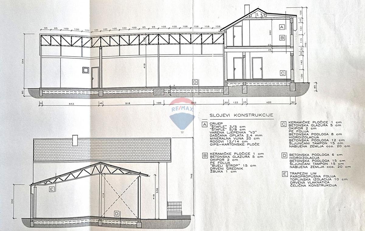Attività commerciale Moščenica, Petrinja, 360m2