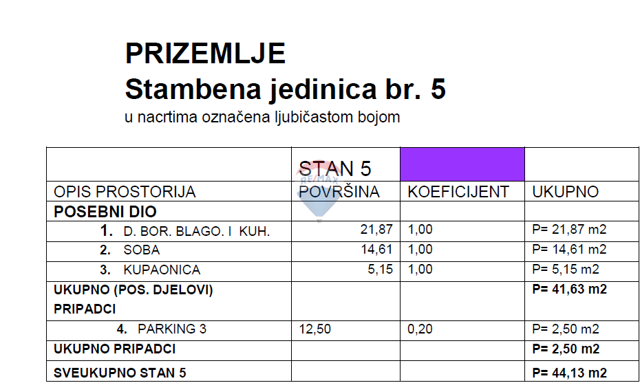 Appartamento Crikvenica, 41,63m2