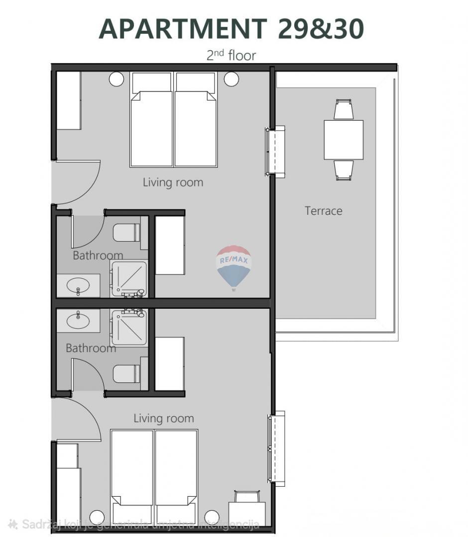 Appartamento Crikvenica, 42m2