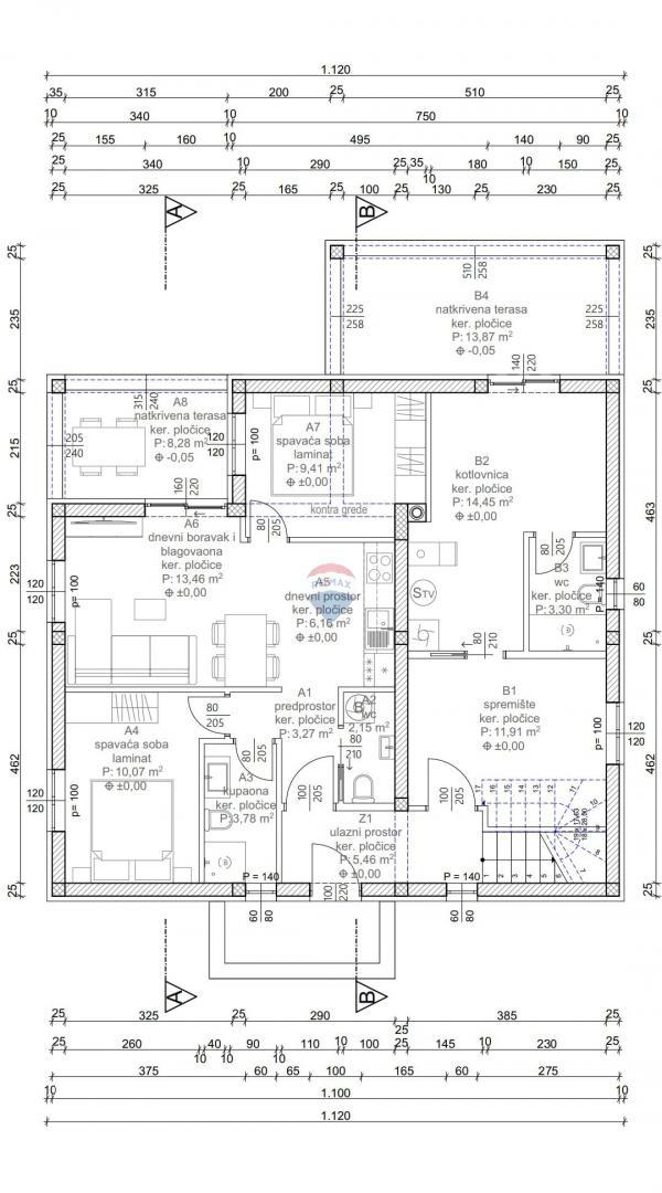 Terreno edificabile Momjan, Buje, 976m2