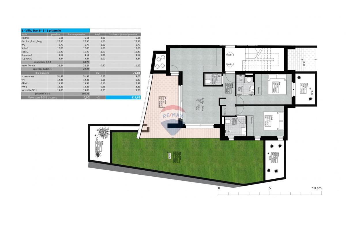 Appartamento Lovran, 86,99m2