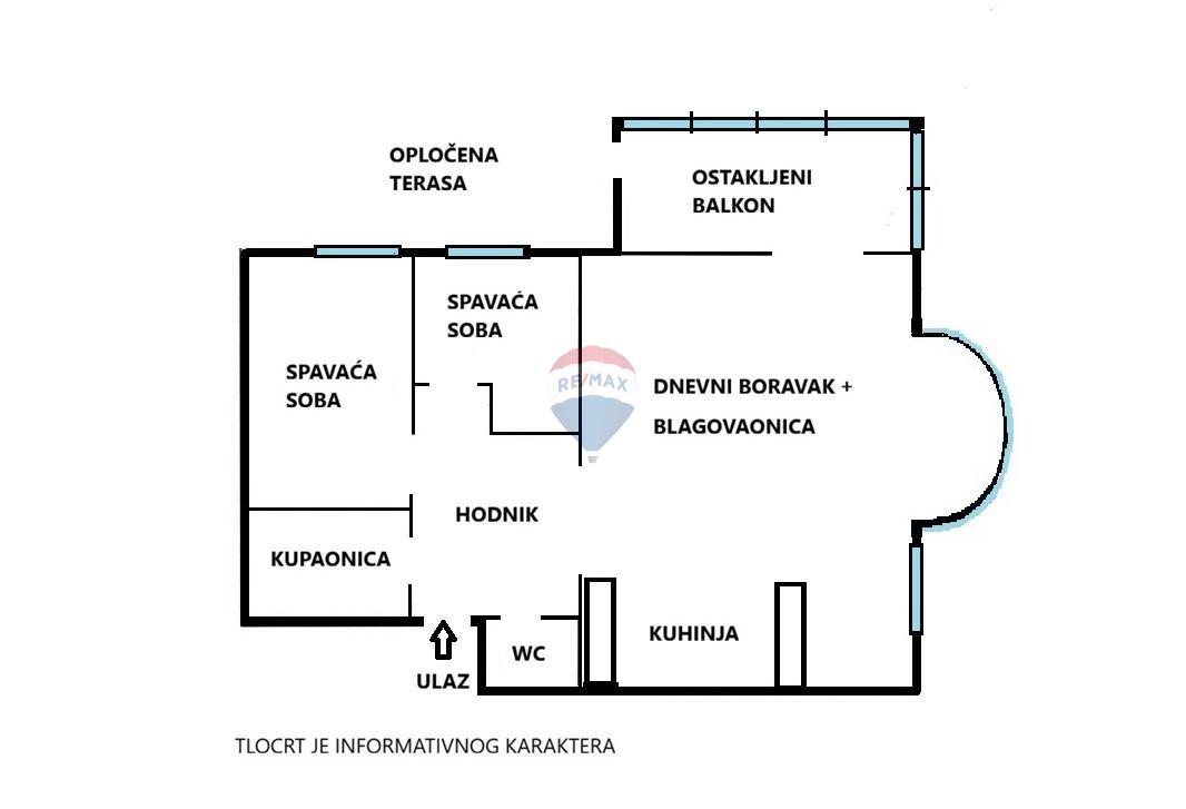 Appartamento Sesvete, 92m2