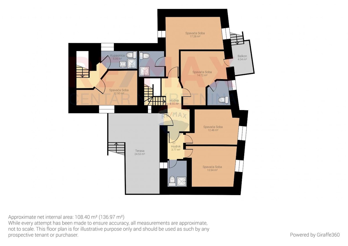 Villa Singola/Casa Vacanza Gračišće, 520m2