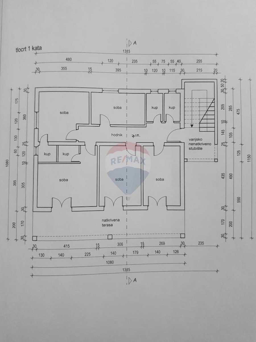 Appartamento Lopar, Rab, 104m2