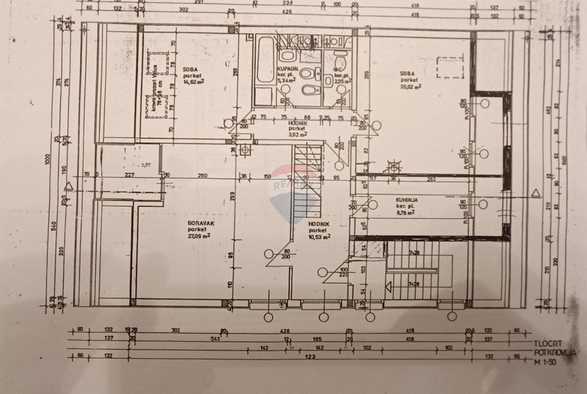 Appartamento Gračani, Podsljeme, 129,50m2