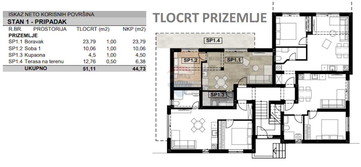 Appartamento Malinska, Malinska-Dubašnica, 130m2