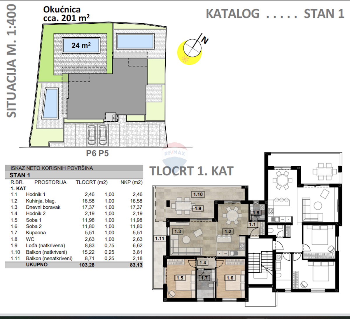 Appartamento Malinska, Malinska-Dubašnica, 130m2