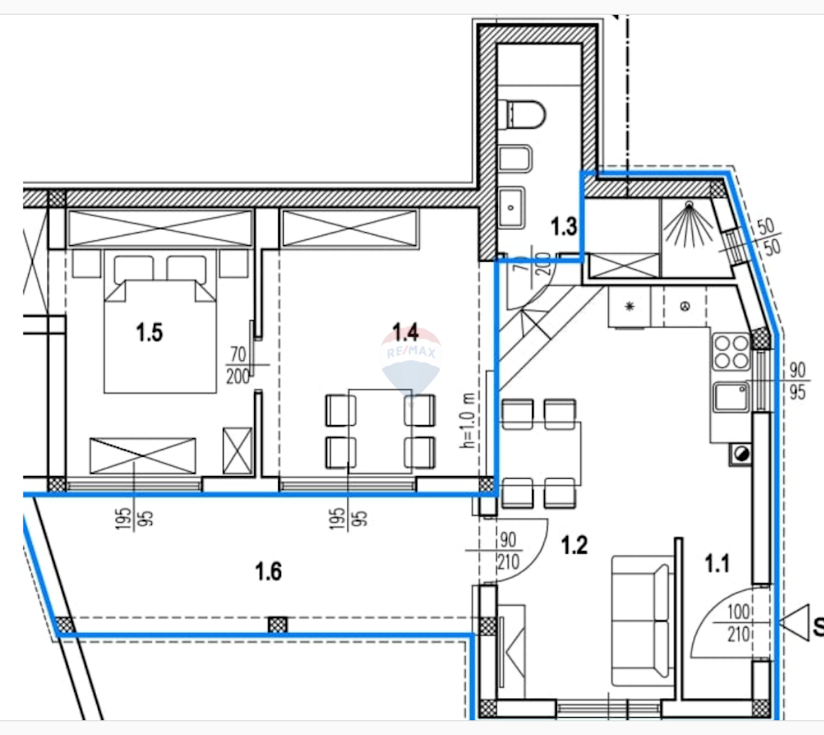 Appartamento Pobri, Opatija - Okolica, 30m2