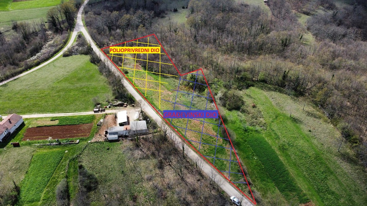 Terreno edificabile Žminj, 5.769m2