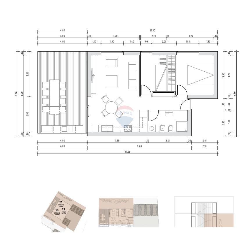 Appartamento Novigrad, 80,55m2