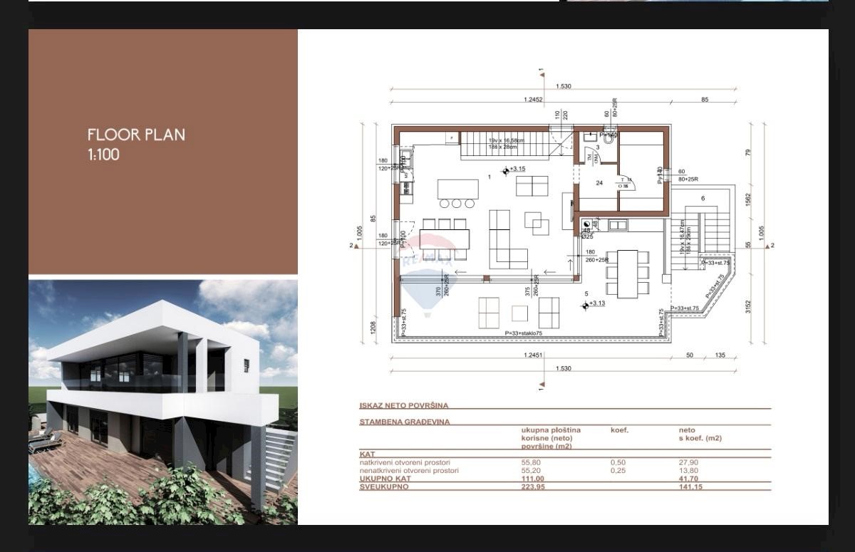 Casa Kavran, Marčana, 141,15m2