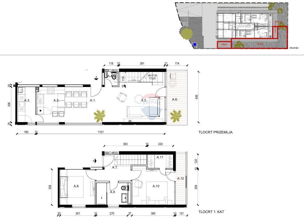 Appartamento Rovinj, 87,23m2