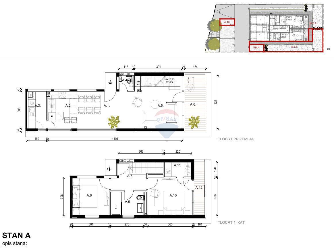 Appartamento Rovinj, 104,97m2