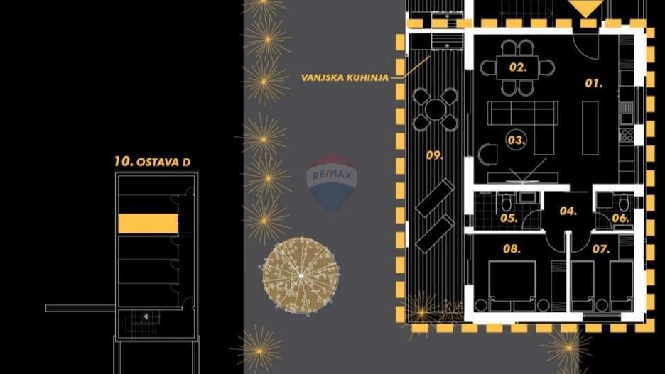 Appartamento Umag, 80,17m2