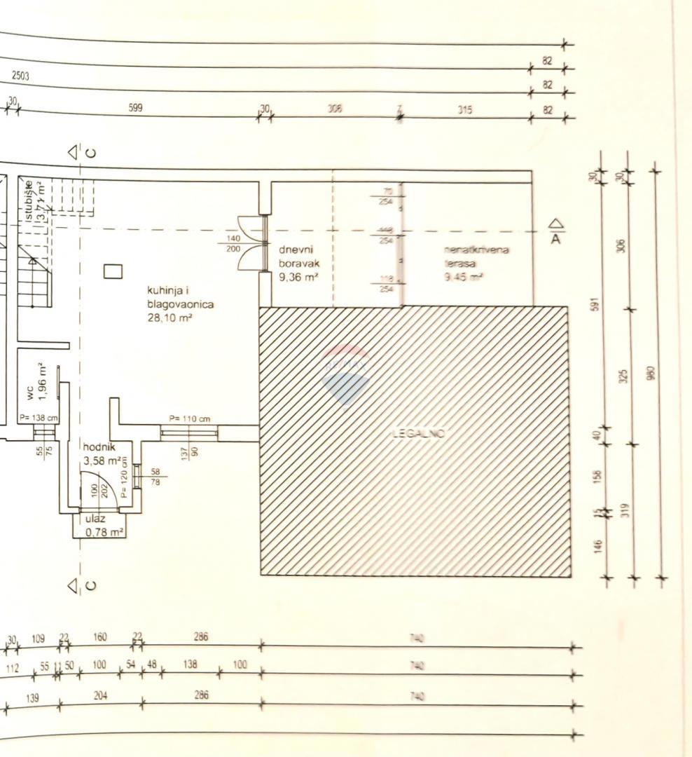 Appartamento Gornje Vrapče, Črnomerec, 87,24m2
