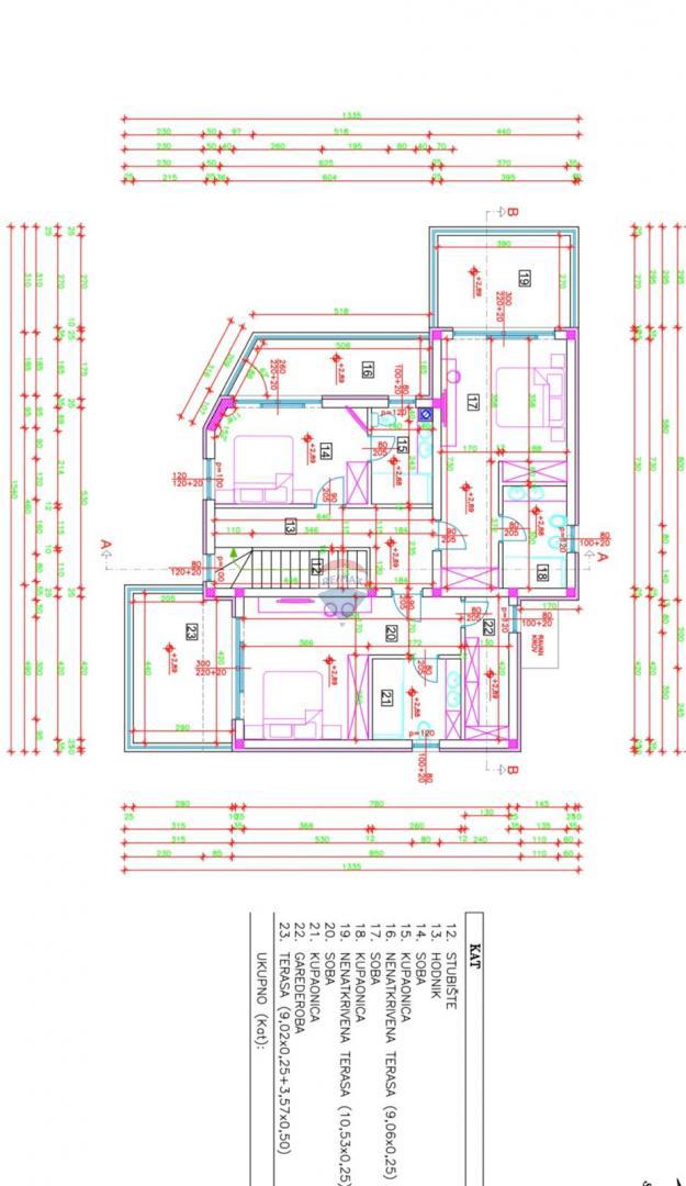 Casa Muntrilj, Tinjan, 220m2