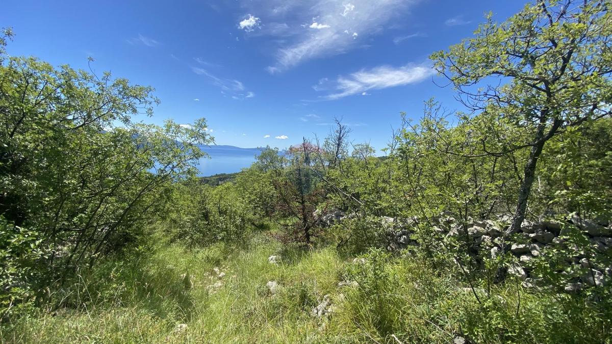 Terreno edificabile Brseč, Mošćenička Draga, 1.258m2