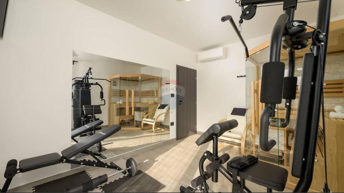 Istria, Žminj - Moderna casa a un piano con piscina, palestra e sauna