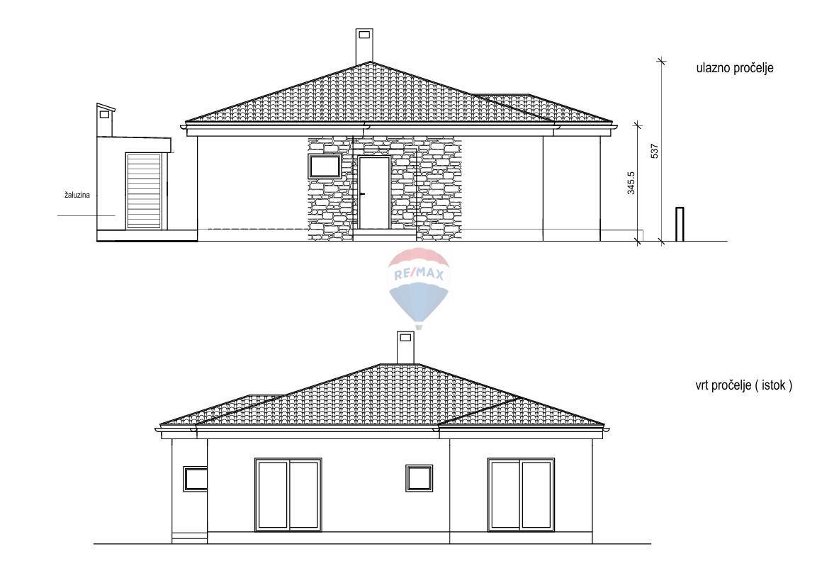Terreno edificabile Kanfanar, 400m2