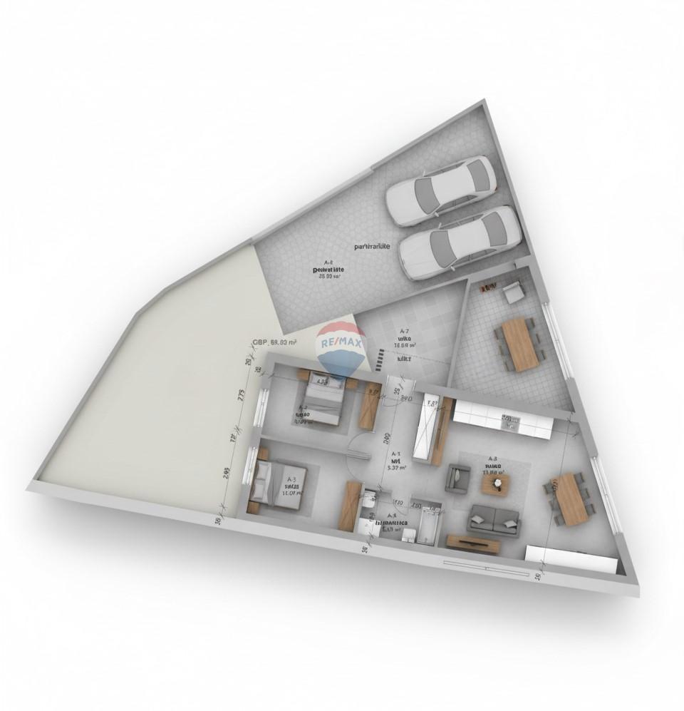 Terreno edificabile Umag, 231m2