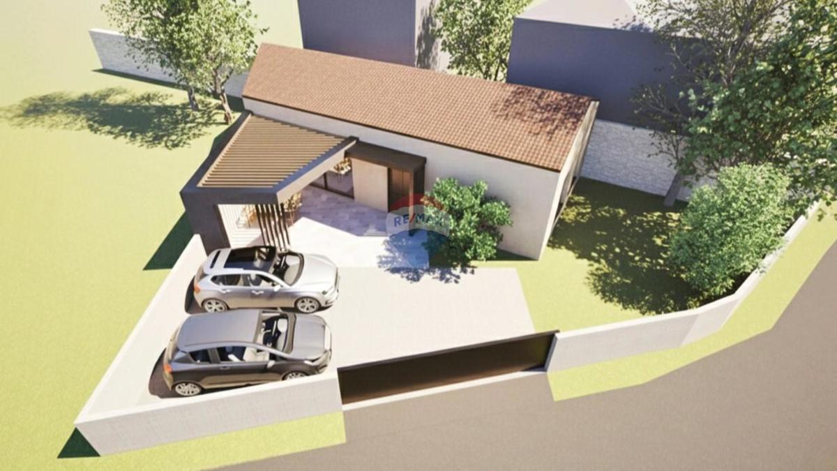 Terreno edificabile Umag, 231m2