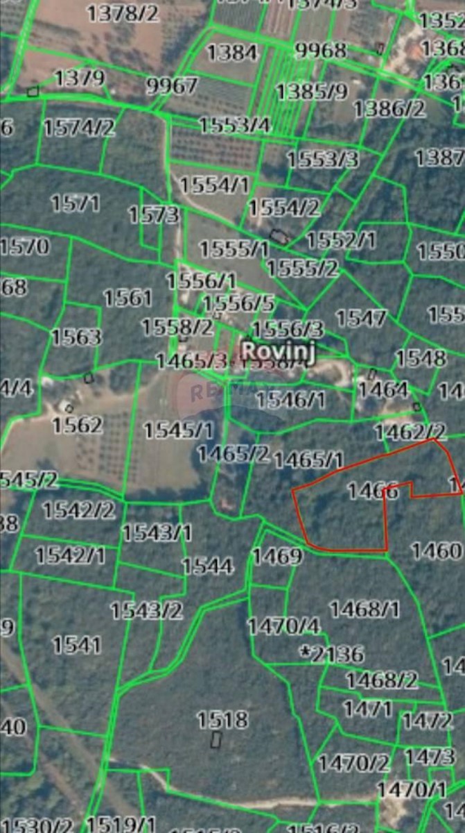 Terreno non edificabile Rovinj, 6.470m2