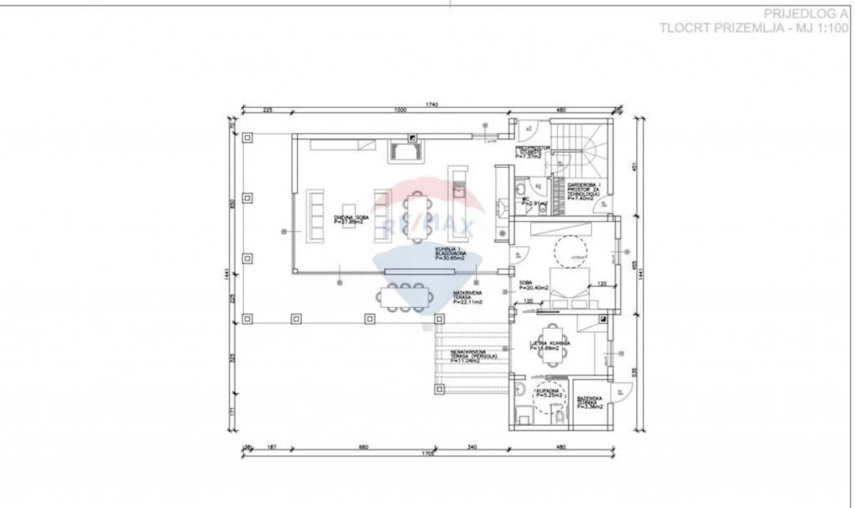 Villa Singola Momjan, Buje, 676m2