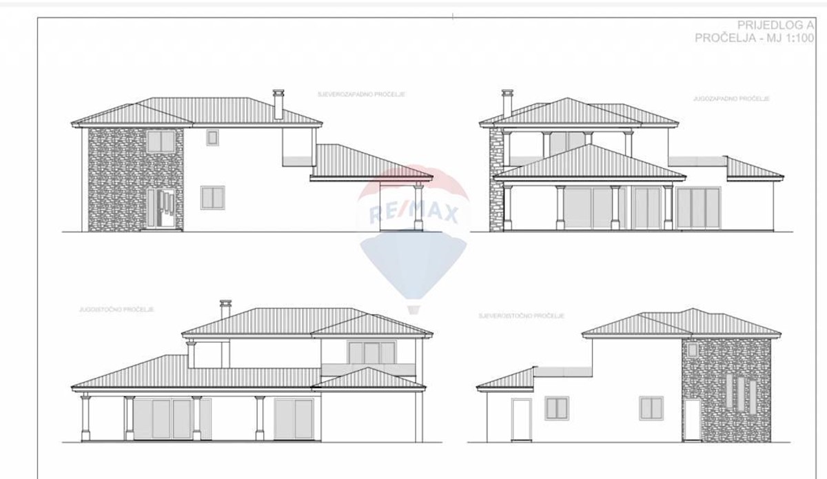 Villa Singola Momjan, Buje, 676m2