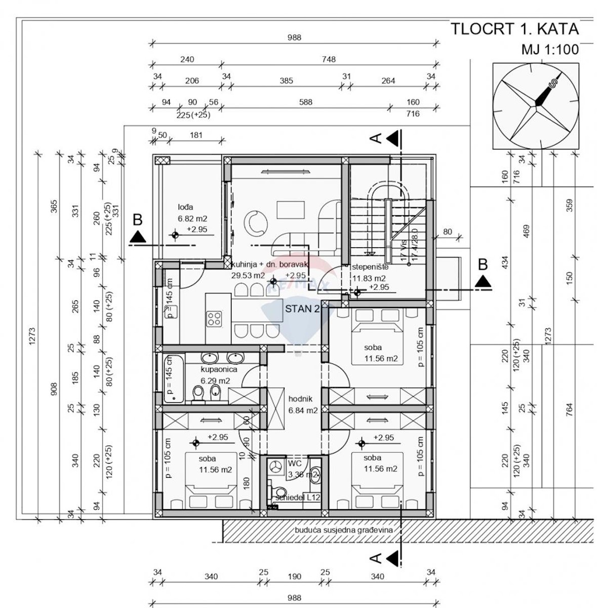 Appartamento Rovinj, 88m2