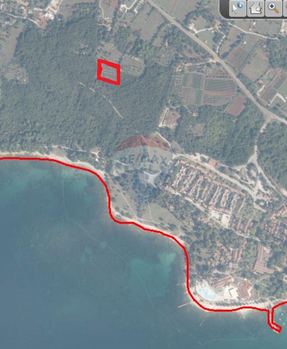 Terreno non edificabile Rovinj, 3.223m2