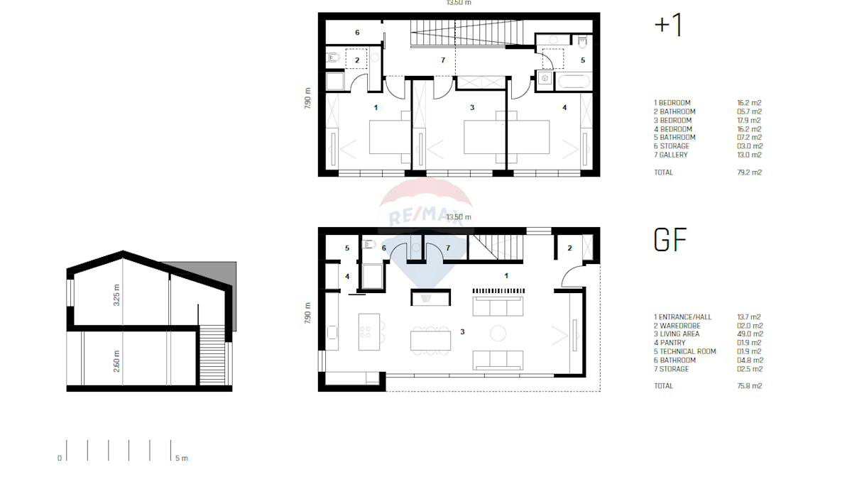 Casa Stranići kod Lovreča, Sveti Lovreč, 208,47m2