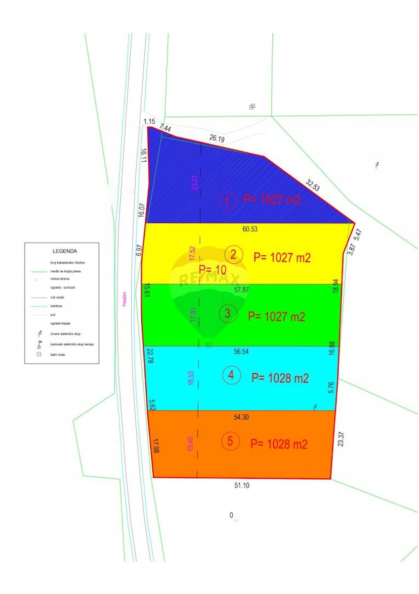 Terreno edificabile Kanfanar, 1.027m2