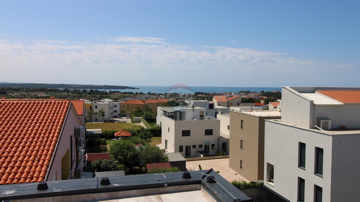 Istra, Novigrad-Cittanova, di nuova costruzione - appartamento moderno in ottima posizione con vista sul mare. 