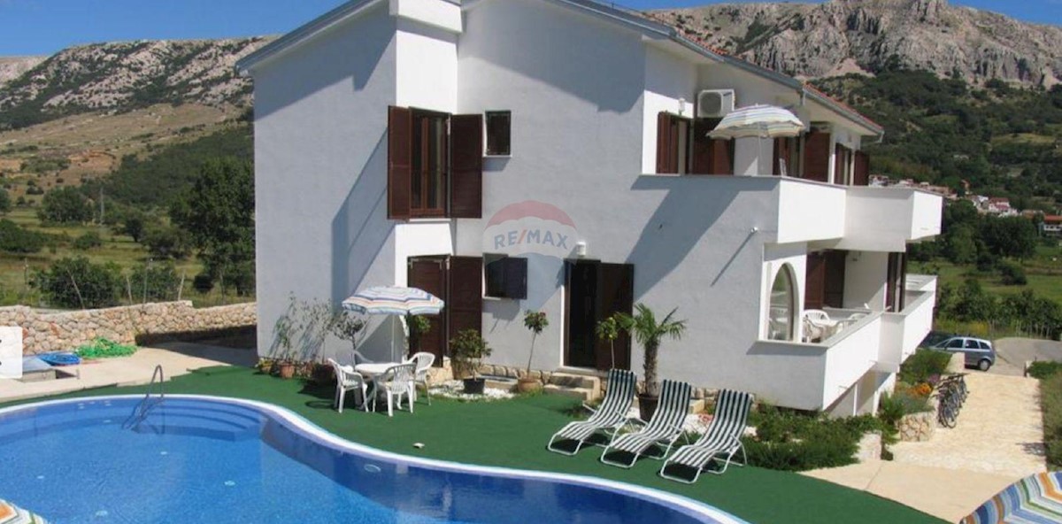 Villa Singola/Casa Vacanza Batomalj, Baška, 431m2