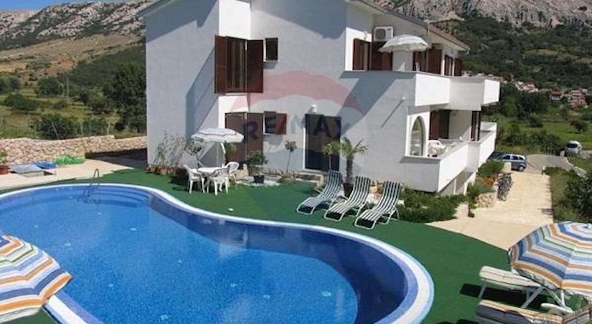 Villa Singola/Casa Vacanza Batomalj, Baška, 431m2