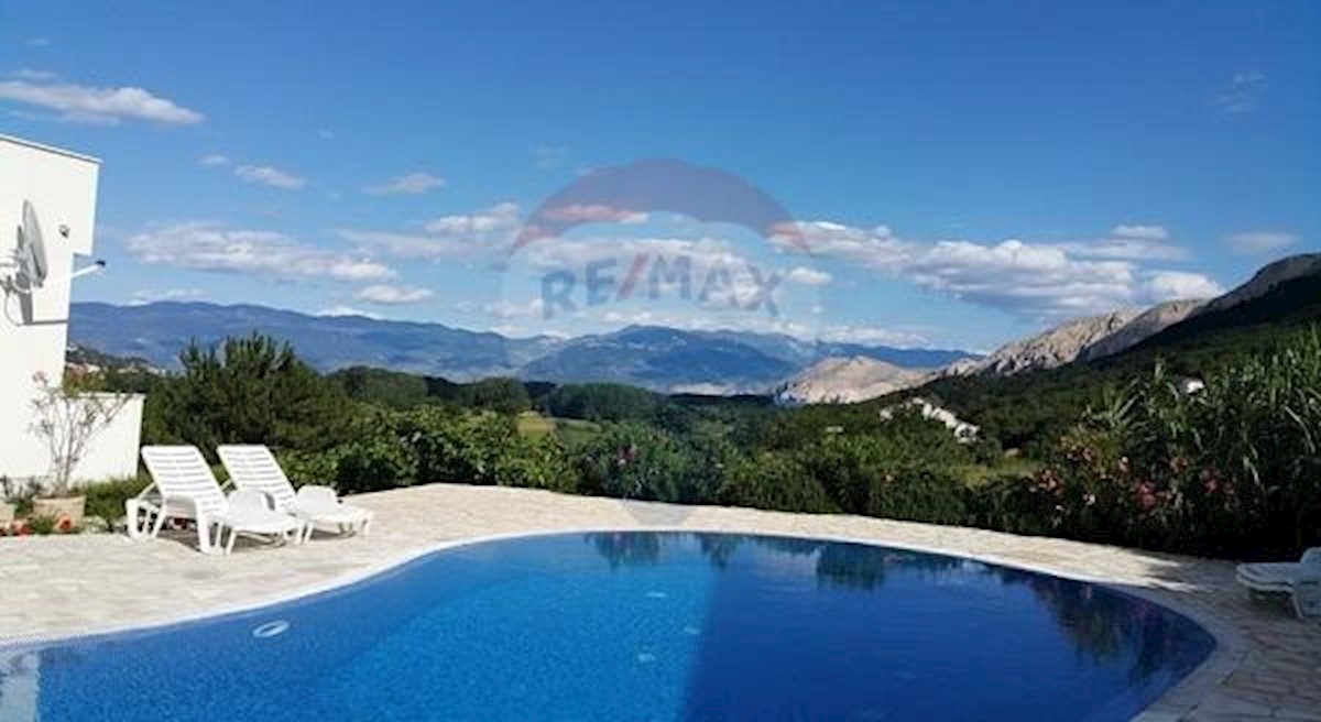 Villa Singola/Casa Vacanza Batomalj, Baška, 431m2