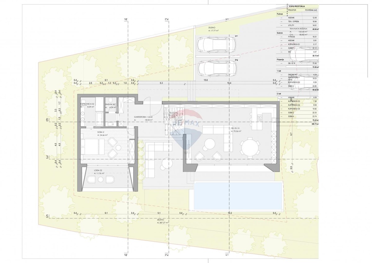 Terreno edificabile Opatija - Centar, Opatija, 2.864m2