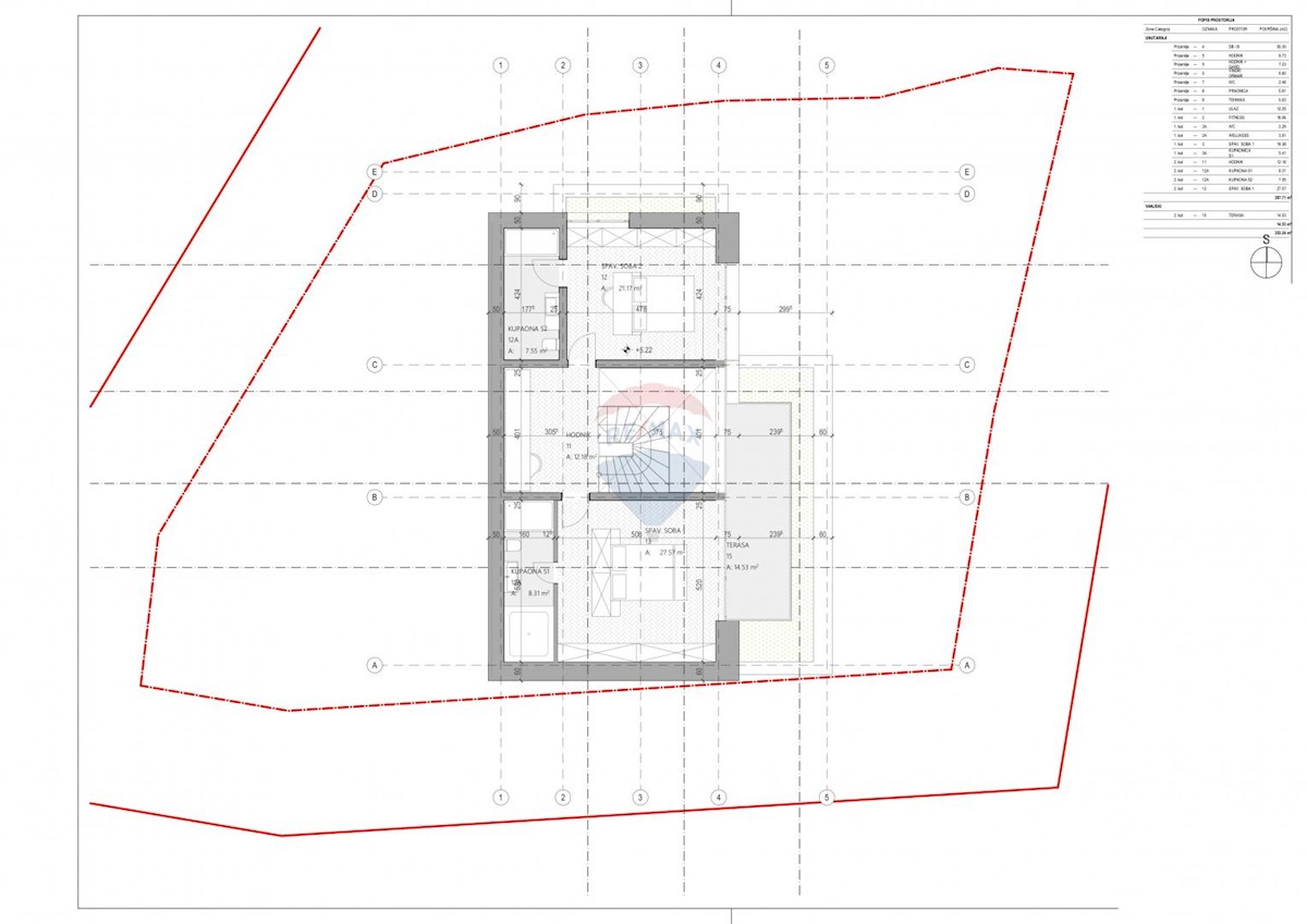 Terreno edificabile Opatija - Centar, Opatija, 2.864m2