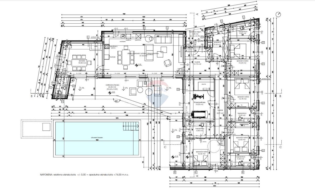 Terreno edificabile okolica Pule, Pula, 1.010m2